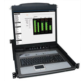 TRIPP LITE RM CONSOLE 1U KVM SWITCH 8-PORT 19-IN LCD PS2/VGA/USB B020-U08-19-K